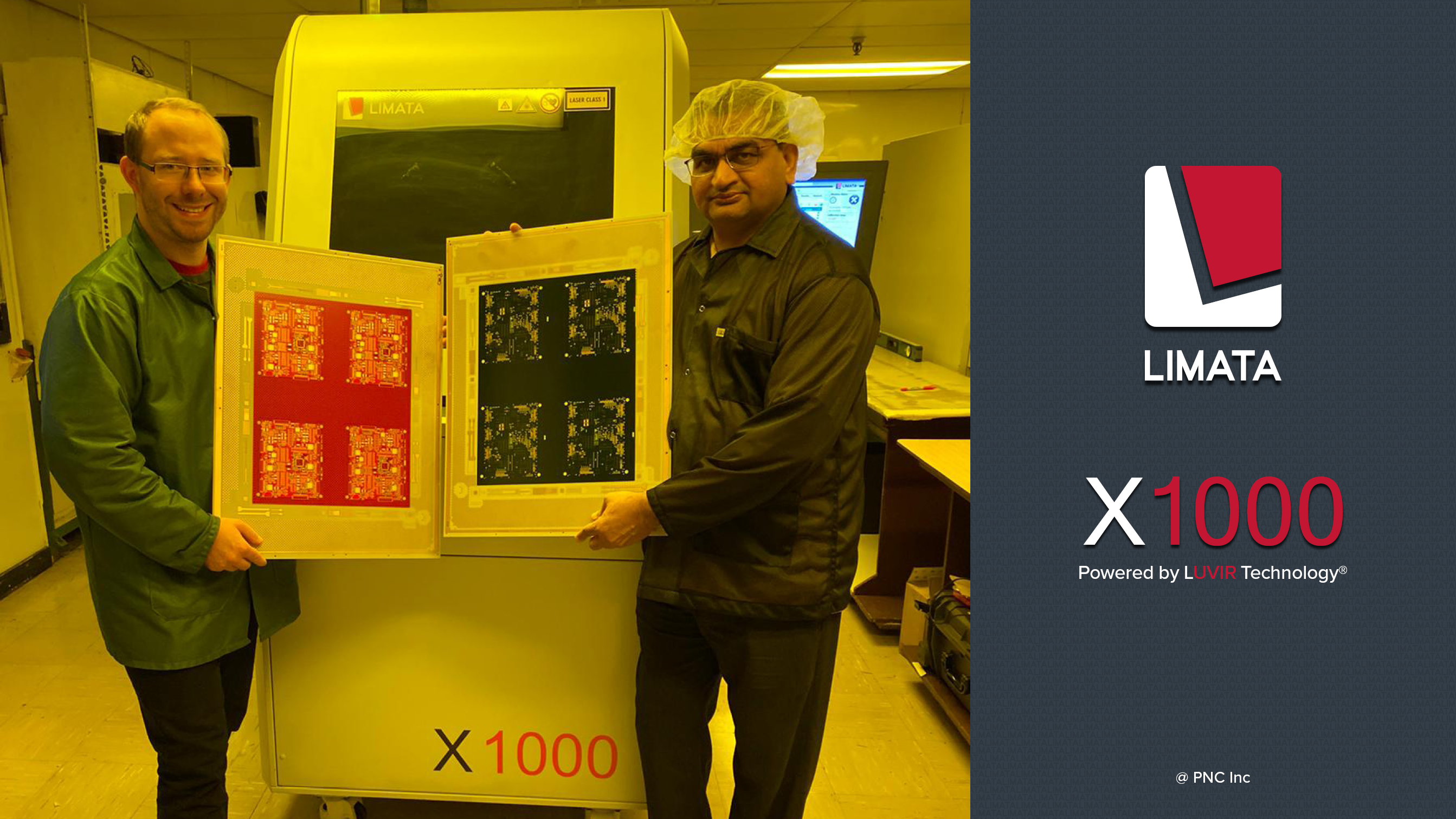 LIMATA X1000 Powered by LUVIr Technology at PNC Inc